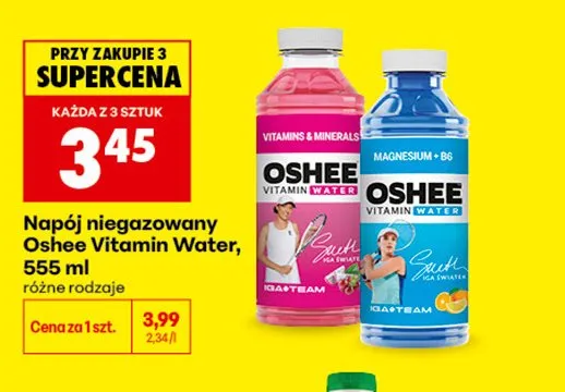 Napój niegazowany Oshee Vitamin Water Vitamins & Minerals promocja w Biedronka