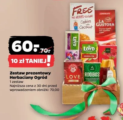 Zestaw prezentowy Herbaciarny Ogród promocja w Netto