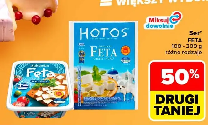 Ser feta Hotos promocja w Carrefour