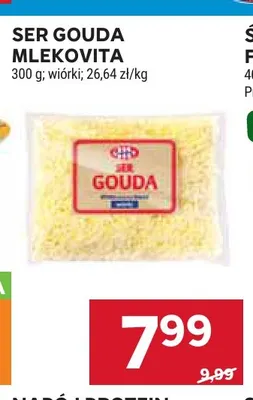 Ser gouda wiórki Mlekovita promocja w Stokrotka