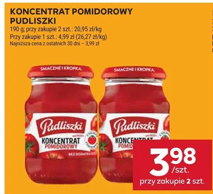 Koncentrat pomidorowy promocja w Stokrotka