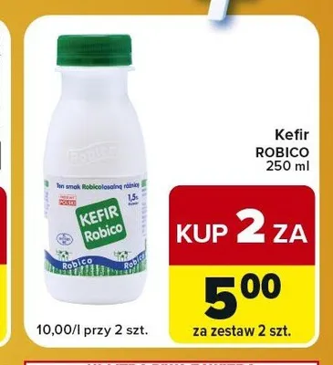 Kefir Robico promocja w Carrefour Express