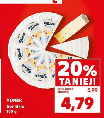 Ser Brie Turek promocja w Kaufland