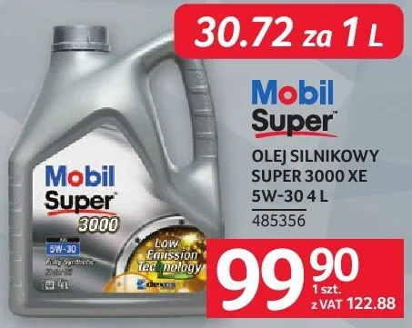 Olej silnikowy Super 3000 5W-30 4 l Mobil promocja w Selgros