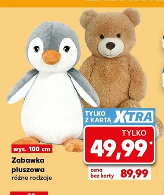 Zabawka pluszowa wys. 100cm promocja w Kaufland