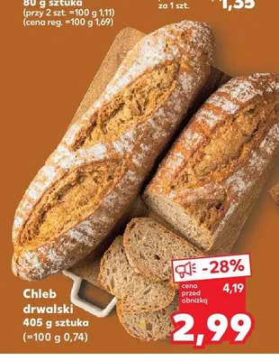 Chleb drwalski promocja w Kaufland