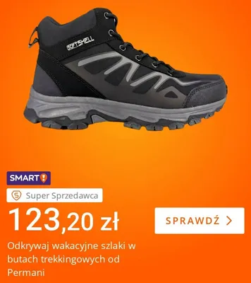 Buty trekkingowe Permani promocja w Allegro