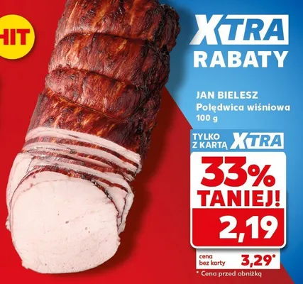 Polędwica wiśniowa Jan Bielesz promocja w Kaufland