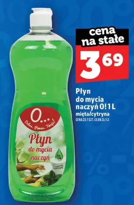 Płyn do mycia naczyń O! promocja w TOPAZ