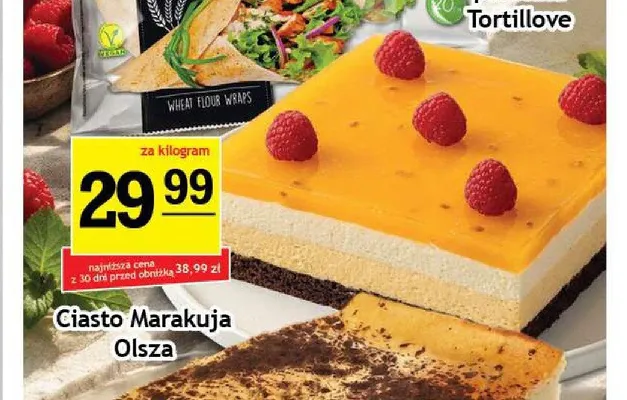 Ciasto Marakuja Olsza promocja w Gram Market