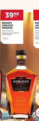 Brandy Koblevo Reserve promocja w Stokrotka
