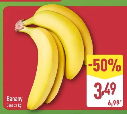 Banany promocja w Aldi