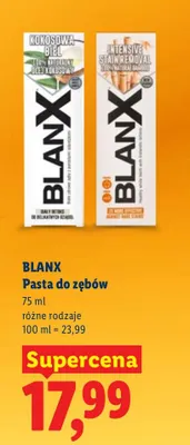 Pasta do zębów promocja w Lidl
