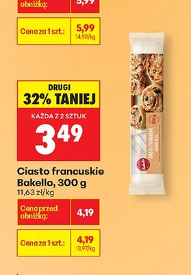 Ciasto francuskie promocja w Biedronka