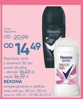 Antyperspiranty w sztyfcie oraz roll-on promocja w Super-Pharm