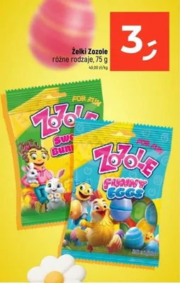 Żelki różne rodzaje promocja w Dealz