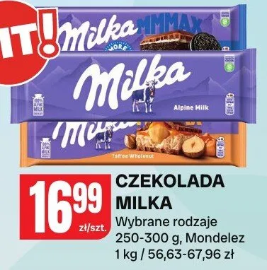Czekolada Milka promocja w Chorten