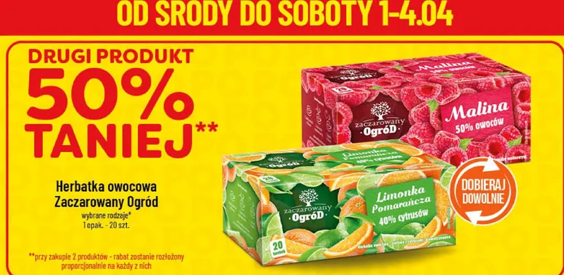 Herbatka owocowa wybrane rodzaje promocja w POLOmarket