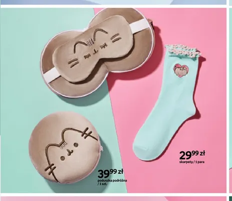 Poduszka podróżna Pusheen promocja w Empik