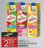 Napój 1 l różne rodzaje promocja w Wafelek