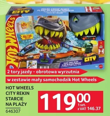 Hot Wheels City Rekin Starcie na plaży promocja w Selgros