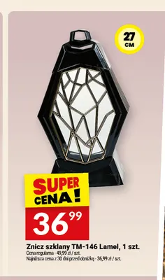 Znicz szklany TM-146 Lamel promocja w Twój Market