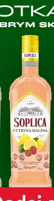 Likier Soplica Cytryna-Malina 25% promocja w Biedronka