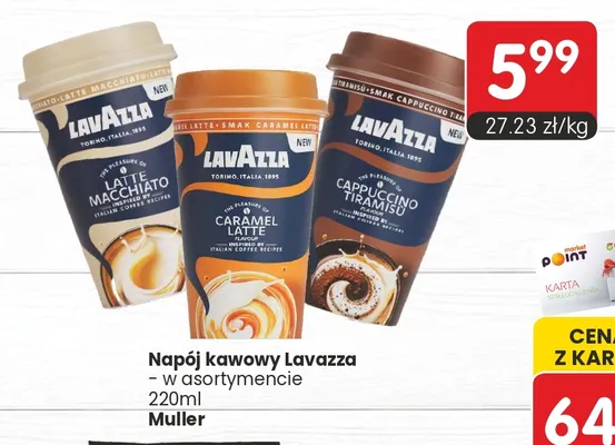 Napój kawowy Lavazza Caramel Latte promocja w Market Point
