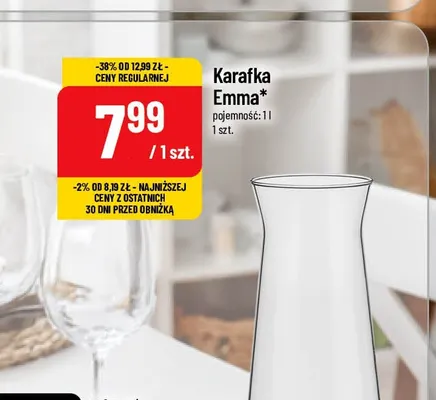 Karafka Emma 1 l promocja w POLOmarket