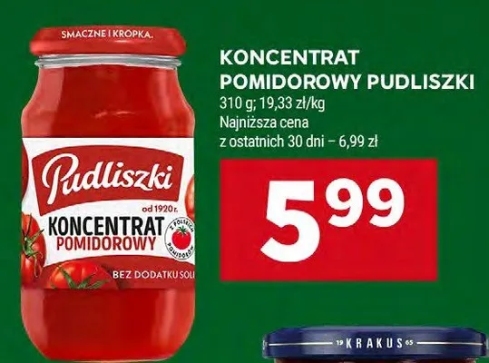 Koncentrat pomidorowy promocja w Stokrotka