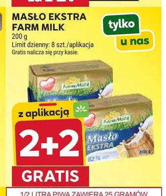 Masło ekstra promocja w Stokrotka