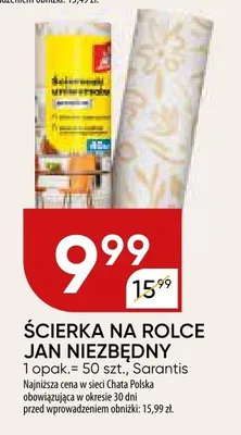 Ścierka na rolce Jan Niezbędny promocja w Chata Polska