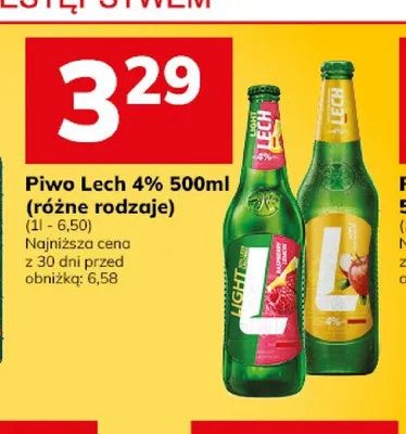 Piwo Lech 4% promocja w Hitpol