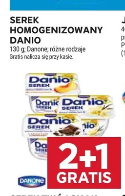 Serek homogenizowany Danio promocja w Stokrotka