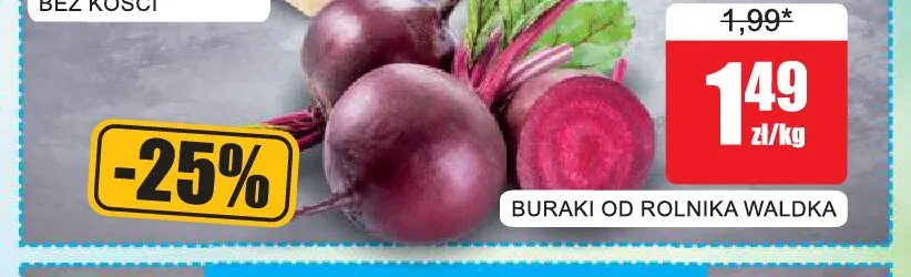 Buraki Od Rolnika Waldka promocja w Bingo