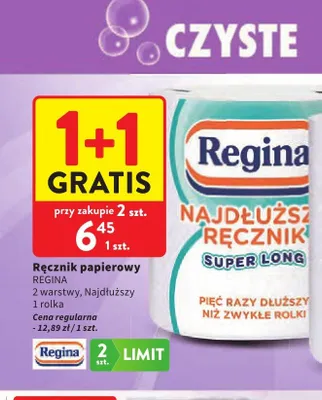 Ręcznik papierowy Regina Najdłuższy Ręcznik promocja w Intermarche