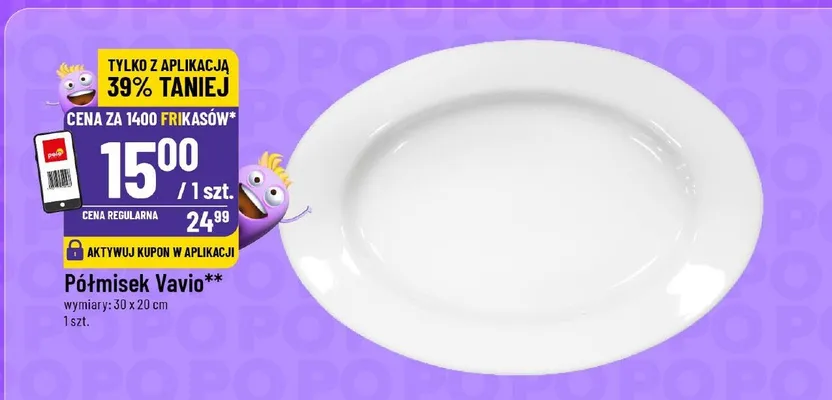 Półmisek Vavio promocja w POLOmarket