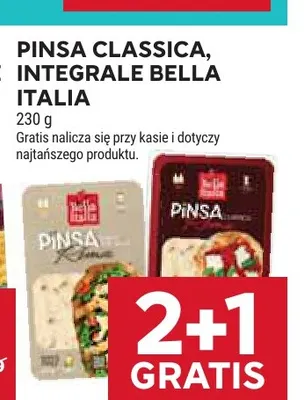 Pinsa classica Bella Italia promocja w Stokrotka