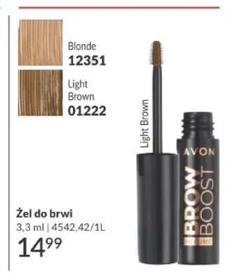 Żel do brwi Avon Brow Boost promocja w AVON