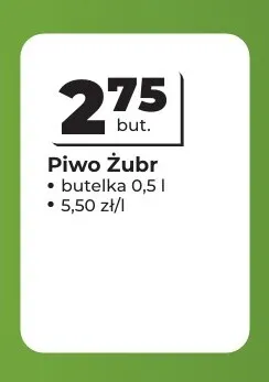 Piwo Żubr promocja w Odido
