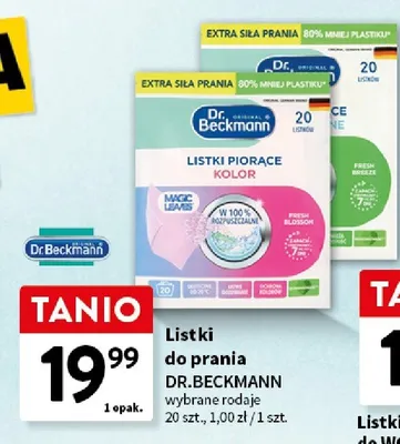 Listki do prania promocja w Intermarche