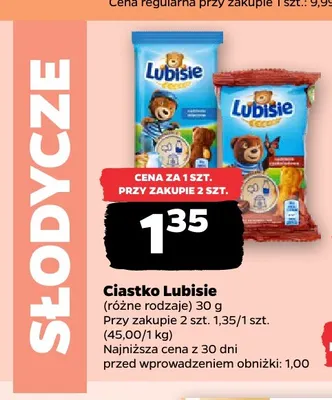 Ciastko Lubisie promocja w Netto