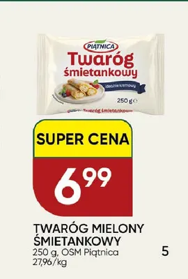 Twaróg mielony śmietankowy Piątnica promocja w Chata Polska