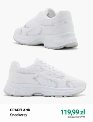 Sneakersy Graceland promocja w Deichmann