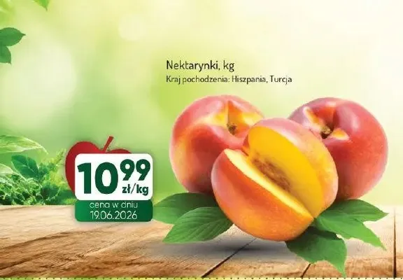 Nektarynki promocja w Avita