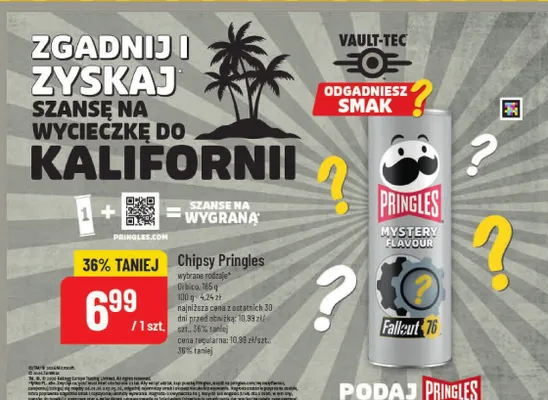 Chipsy Pringles promocja w POLOmarket