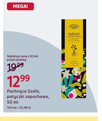 Patyczki zapachowe Pachnąca Szafa promocja w Rossmann