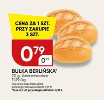 Bułka Berlińska Vandemoortele promocja w Chata Polska