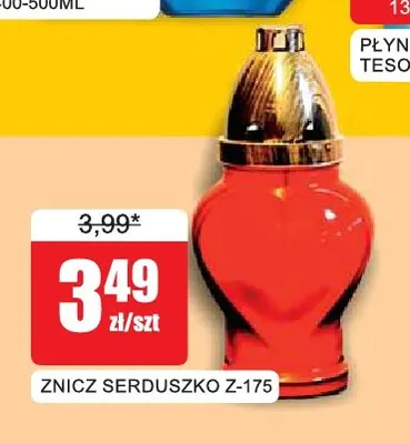 Znicz Serduszko Z-175 promocja w Bingo