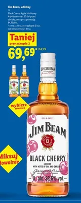 Whiskey Jim Beam Apple promocja w Lidl